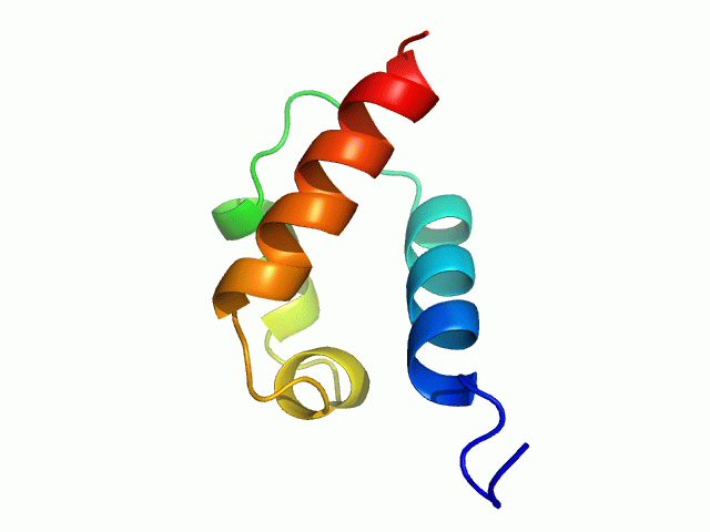 3-D protein image