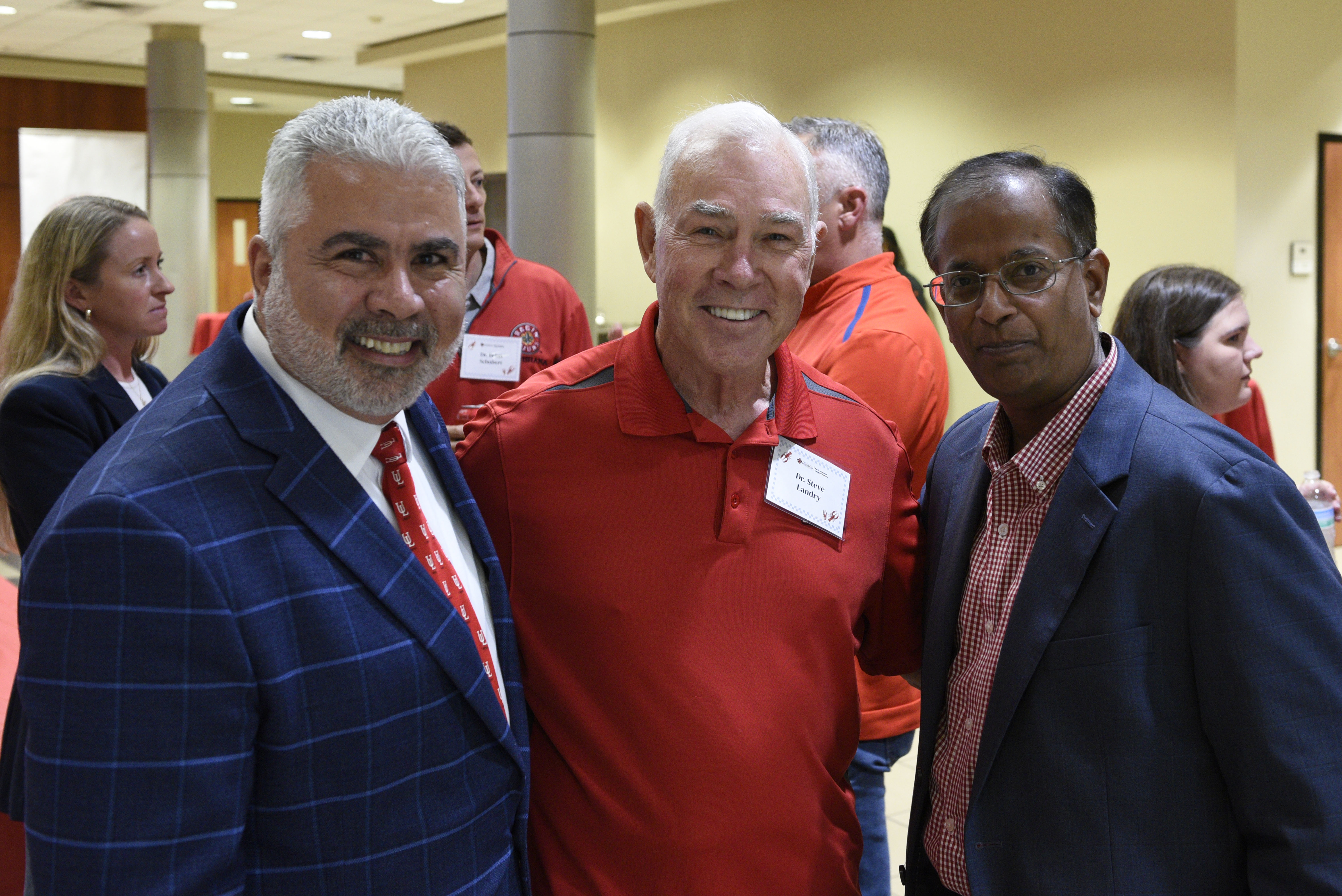 Dean Ackleh, Steve Landry, President Koluru